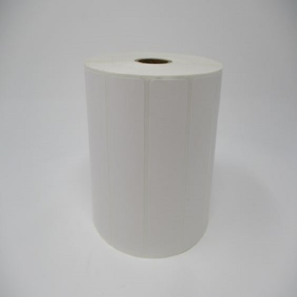 Brother TT Prem Paper Label (use Wax or Wax/Resin Ribbon) (4" x 1") (5" OD) (1" Core) (2,300 Labels/Roll) (4 Rolls/Case)