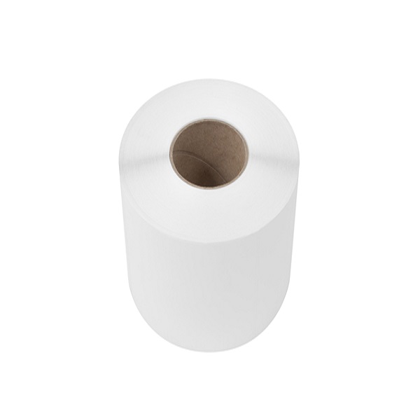 Brother TT Prem Paper Label (use Wax or Wax/Resin Ribbon) (4" x 2") (8" OD) (3" Core) (3,265 Labels/Roll) (4 Rolls/Case)