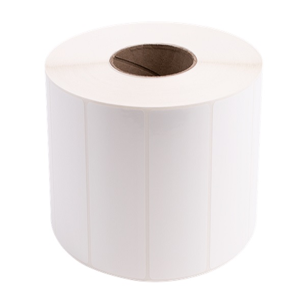 Brother TT Syn (Polyester) Matte Label (use Wax/Resin or Resin Ribbon) (4" x 2") (8" OD) (3" Core) (3,290 Labels/Roll) (4 Rolls/Case)