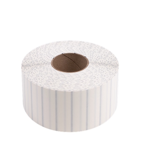Brother Synthetic (Polyester) Clear Label (use Wax/Resin or Resin Ribbon) (2" x 1") (8" OD) (3" Core) (6,215 Labels/Roll) (4 Rolls/Case)