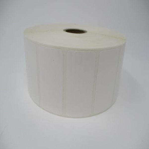 Brother TT Syn (Polypropylene) Label (use Wax or Wax/Resin Ribbon) (2" x 1" ) (5" OD) (1" Core) (2,750 Labels/Roll) (4 Rolls/Case)
