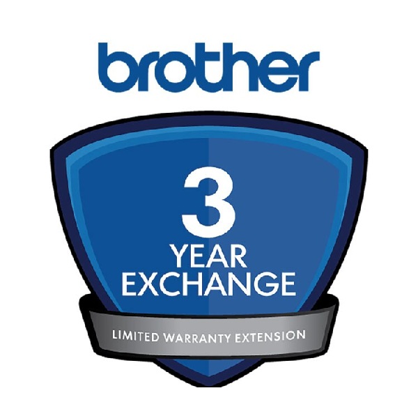 Brother ADS-2200, ADS-2400N, ADS-3100 Warranty Extended (Service Depot) (Exchange) (3 Year)