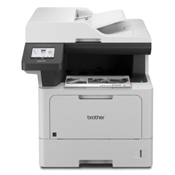 Brother DCP-L5510DN Mono Laser MFP (48 ppm) (64 MB) (1200 x 1200 dpi) (Duplex) (p/s/c) (USB) (Touchscreen) (250 Sheet Input) (50 ADF) (100 MPT)