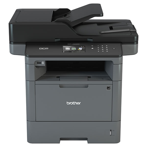 Brother DCP-L5600DN Mono Laser MFP (42 ppm) (8.5" x 14") (p/s/c) (Duplex) (USB) (Ethernet) (Touchscreen) (250 Sheet Input Tray) (50 Sheet MPT) (70 Sheet ADF)