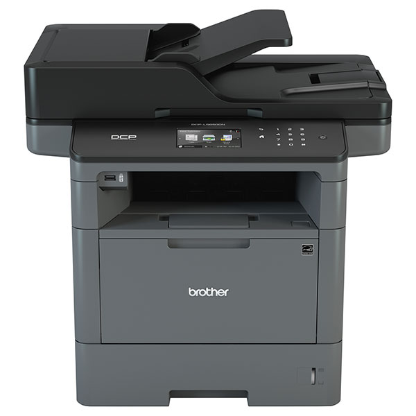 Brother DCP-L5650DN Mono Laser MFP (42 ppm) (8.5" x 14") (p/s/c) (Duplex) (USB) (Ethernet) (Touchscreen) (250 Sheet Input Tray) (50 Sheet MPT) (70 Sheet DADF)