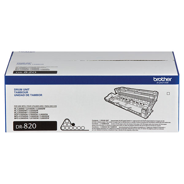 Brother DCP-L5500DN, L5600DN, L5650DN, HL-L5000D, L5100DN, L5200, L6200, L6300DW, MFC-L5700DW, L5800DW, 5850DW, L5900DW, L6700DW, L6800DW Drum Unit (30,000 Yield)