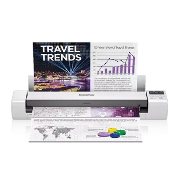 Brother DS-940DW Duplex and Wireless Color Compact Mobile Document Scanner (16 ppm) (8.5" x 11") (600 x 600 dpi) (Duplex) (Daily Duty Cycle 100) (USB) (Wireless)