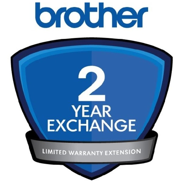 Brother Fax-575, MFC-J285, J450, J460, J470, J475, J480, J485, J491, J497, QL-700, QL-720, QL-800, QL-810W, QL-820NWB, QL-1100 Exchange Warranty (2 Year)