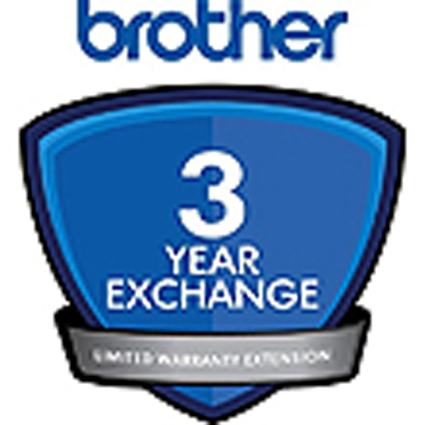 Brother MFC-J460DW, MFC-J480DW, MFC-J485DW, MFC-J491DW, MFC-J497DW, QL-800, QL-810W, QL-820NWB, QL-1100 Exchange Service Plan (3 Year)