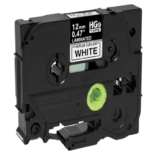 Brother Black Ink on White Label (0.47" x 26.2') (5 Pack)
