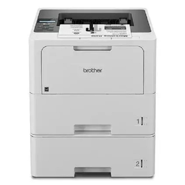 Brother HL-L6210DWT Mono Laser Printer (50 ppm) (1200 x 1200 dpi) (Duplex) (USB) (Ethernet) (Wireless) (520 Sheet Input Tray) (100 Sheet MPT) (Automatic Two-Sided)