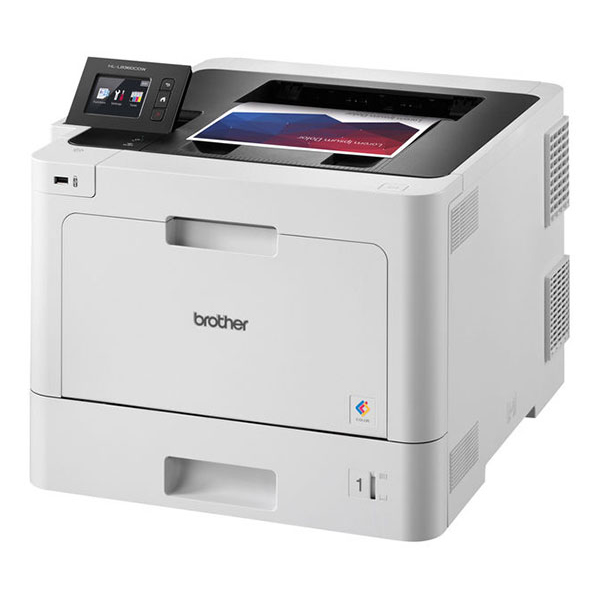 Brother HL-L8360CDW Color Laser Printer (33 ppm) (800 MHz) (512 MB) (2400 x 600 dpi) (Max Duty Cycle 60000 Pages) (Duplex) (USB) (Ethernet) (Wireless) (Touchscreen) (300 Sheet Input Capacity)