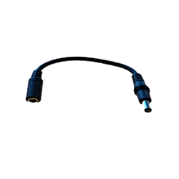Brother RuggedJet 2, RJ2030, RJ2050, RJ2140, RJ2150, RJ3000, RJ3050, RJ3050Ai, RJ3150, RJ3150Ai, RJ4000, RJ4030Ai, RJ4040,PocketJet 6, PJ 7, PJ 8 Straight Connector DC Power Extension Cord, 6"