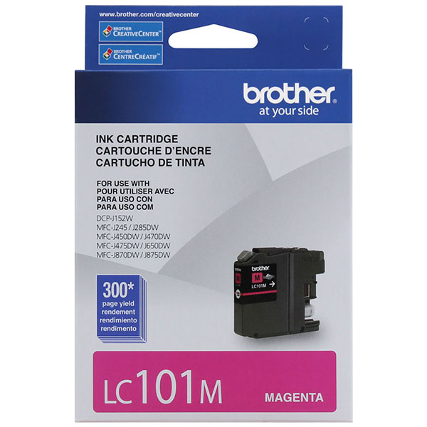 Brother DCP-J152W, MFC-J245, J285DW, J450DW, J470DW, J475DW, J650DW, J870DW, J875DW Magenta Ink Cartridge (300 Yield)