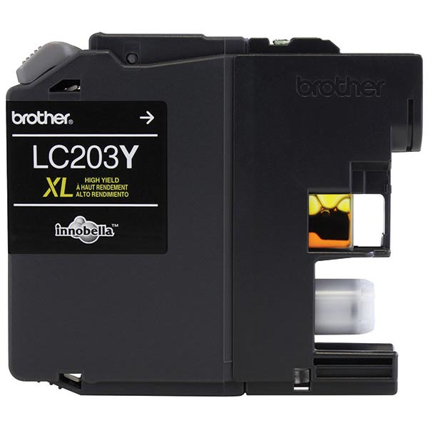 Brother MFC-J4320DW, J4420DW, J4620DW, J5520DW, J5720DW High Yield Yellow Ink Cartridge (550 Yield)
