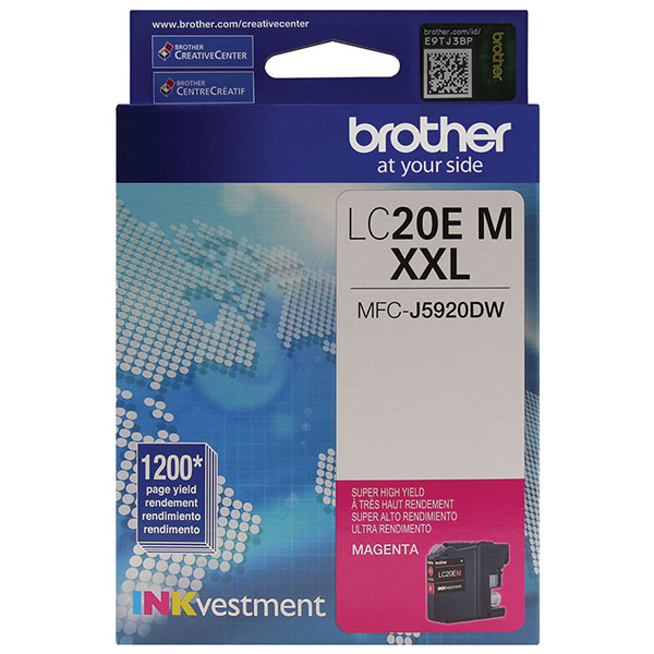Brother MFC-J5920DW Super High Yield XL Magenta Ink Cartridge (1,200 Yield)