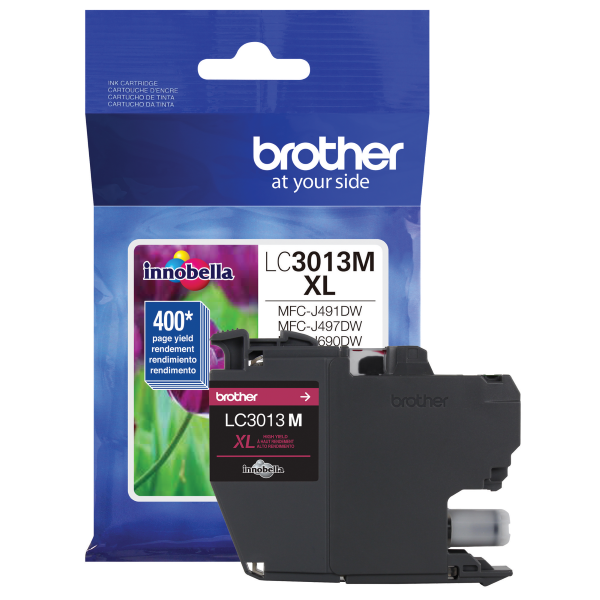 Brother MFC-J491DW, J497DW, J690DW, J895DW High Yield Magenta Ink Cartridge (Yields 400 Pages)