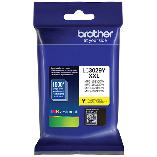 Brother MFC-J5830DW, J6535DW Ultra High Yield Yellow Ink Cartridge (1,500 Yield)