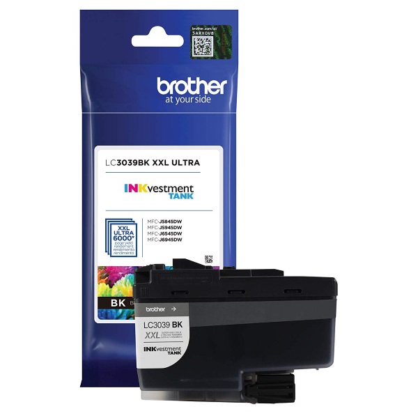 Brother MFC-J5845DW, MFC-J5845DW XL, MFC-J5945DW, MFC-J6545DW, MFC-J6545DW XL, MFC-J6945DW Ultra High Yield Black Ink Cartridge (6,000 Yield)