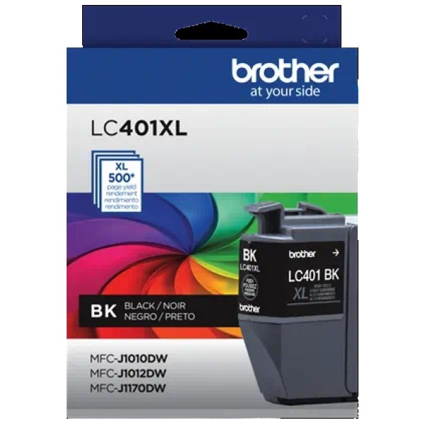 Brother MFC-J1010DW, MFC-J1012DW, MFC-J1170DW High Yield Black Ink Cartridge (500 Yield)