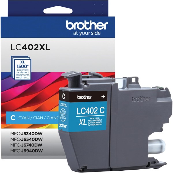Brother MFCJ5340DW, J6540DW, J6940DW High Yield Cyan Ink Cartridge
