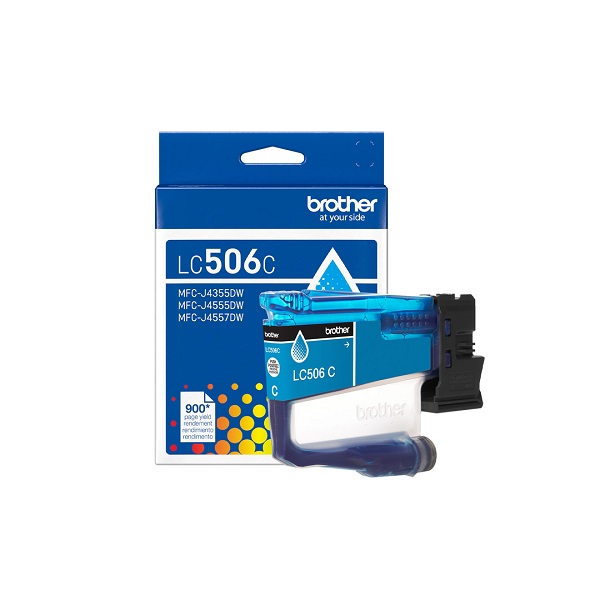 Brother MFC-J4355DW, MFC-J4555DW Cyan Ink Cartridge (900 Yield)