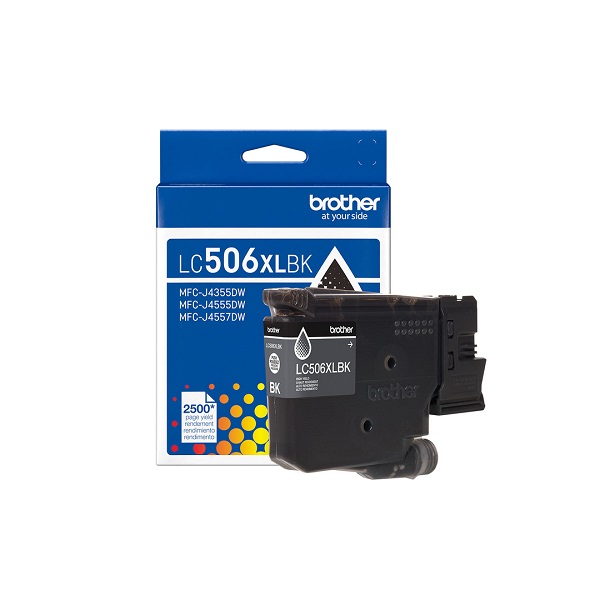 Brother MFC-J4355DW, MFC-J4555DW High Yield Black Ink Cartridge (2,500 Yield)