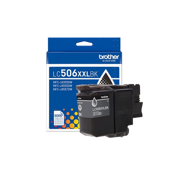 Brother MFC-J4355DW, MFC-J4555DW Super High Yield Black Ink Cartridge (5,000 yield)