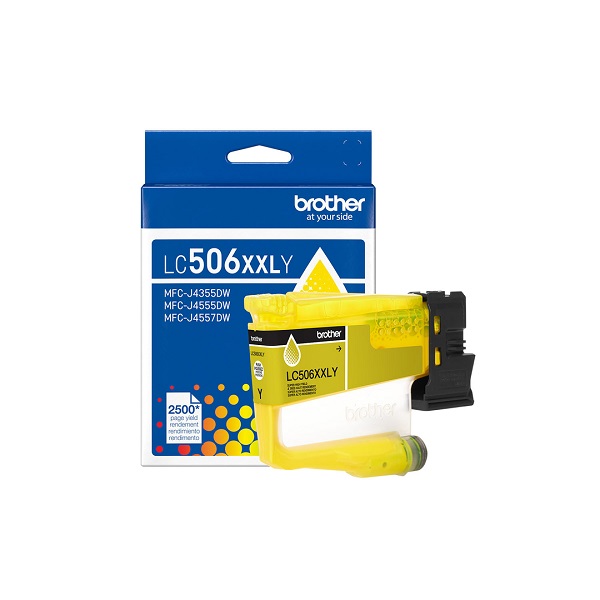 Brother MFC-J4355DW, MFC-J4555DW Super High Yield Yellow Ink Cartridge (2,500 Yield)
