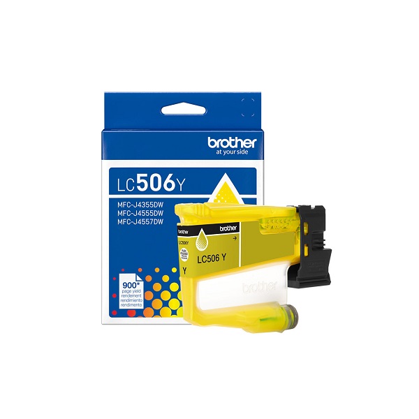 Brother MFC-J4355DW, MFC-J4555DW Yellow Ink Cartridge (900 Yield)