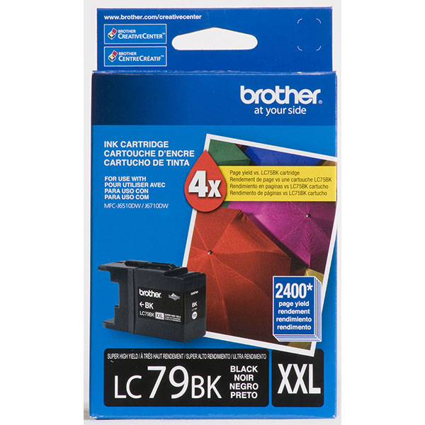 Brother MFC-J5910DW, J6510DW, J6710DW, J6910DW Super High Yield Black Ink Cartridge (2,400 Yield)