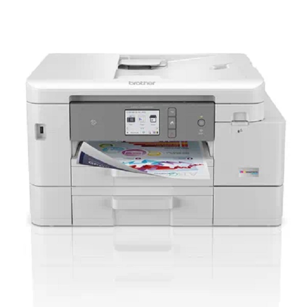 Brother MFC-J4535DW Inkjet All In One (20 ppm Black/19 ppm Color) (1200 x 600 dpi) (128 MB) (Duplex) (30,000 Duty) (USB) (Ethernet) (Wireless) (Touchscreen) (p/c/s/f) (400 Sheets) (20 ADF) (ES)