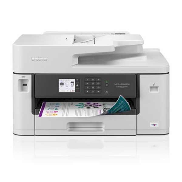 Brother MFC-J5340DW Business Color Inkjet All In One (28 ppm) (11?x17") (4800 x 1200 dpi) (256 MB) (Duplex) (35,000 Duty) (USB) (Ethernet) (Wireless) (p/c/s/f) (Touchscreen) (250 Sheets) (50 ADF) (ES)