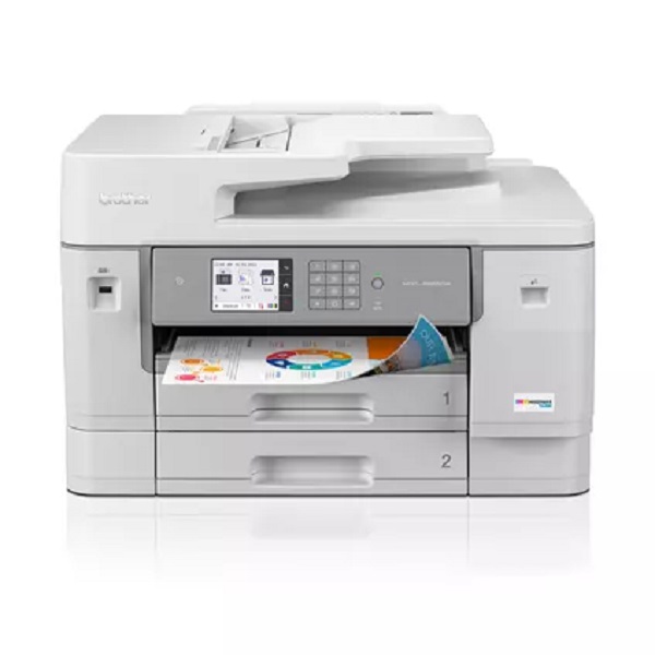 Brother MFCJ6955DW Professional A3 Inkjet AIO (25ipm Mono/16ipm Color) (4800 x 1200 dpi) (Duty 3500) (p/s/c/f) (Duplex) (USB) (Ethernet) (Wireless) (Touch) (250 Sheets) (100 MPT) (50 ADF) (ES)