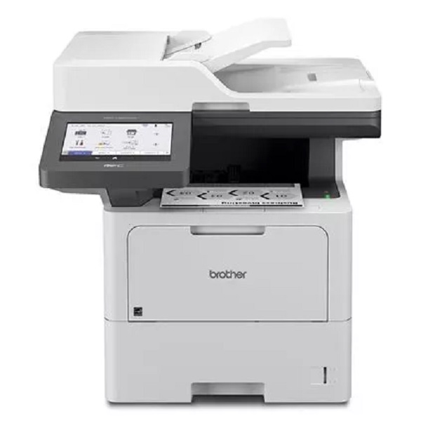 Brother MFC-L6810DW Enterprise Monochrome Laser All-in-One Printer (17 ppm Blk/9.5 ppm Clr) (8.5" x 14") (1 GB) (1200 ? 1200 dpi) (p/s/c/f) (Duplex) (USB) (Wireless) (Touch) (520 Sheet) (80 ADF) (ES)