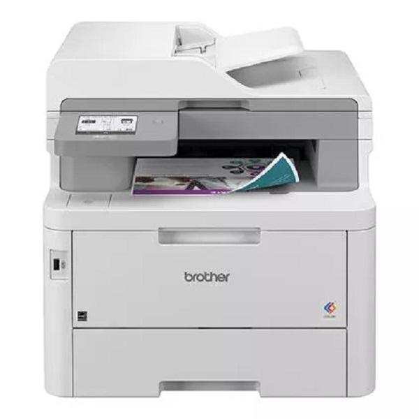 Brother Workhorse MFC-L8395CDW Color Laser Printer (31 ppm) (512 MB) (600 x 600 dpi) (Duplex) (USB) (Ethernet) (Wireless) (Touch) (250 Sheet) (50 Sheet MPT) (Automatic Two-Sided)