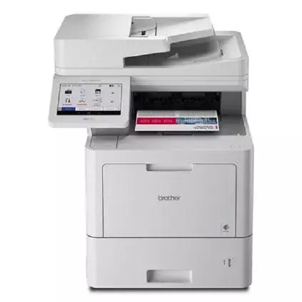 Brother Workhorse MFC-L9630CDN Color Laser Printer (40 ppm) (2 GB) (600 x 600 dpi) (Duplex) (USB) (Ethernet) (Touchscreen) (p/c/s/f) (520 Sheet Input Tray) (100 Sheet ADF)