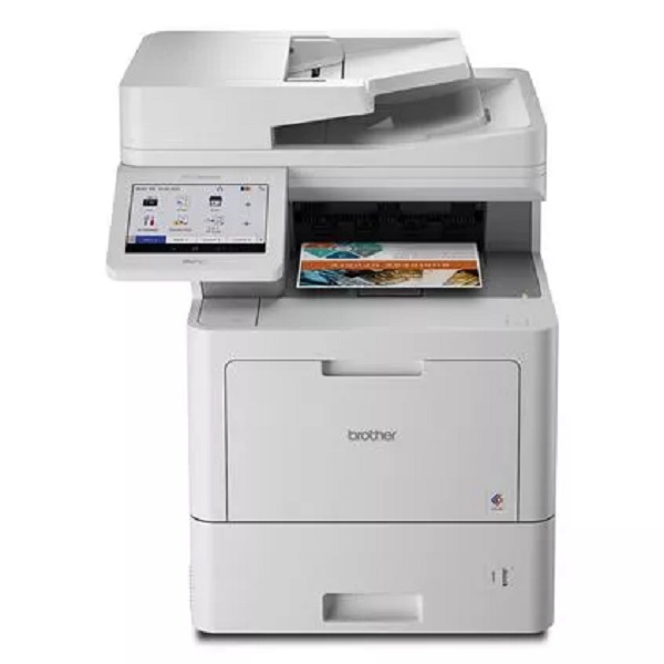 Brother Workhorse MFC-L9670CDN Color Laser Printer (42 ppm) (1 GB) (8.5" x 14") (2400 x 600 dpi) (Duty 80000) (Duplex) (USB) (Ethernet) (Wireless) (Touchscreen) (620 Sheet Input) (100 ADF) (p/c/s/f)