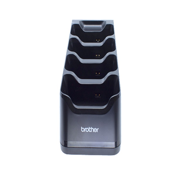 Brother RuggedJet 2 & 3 Go, RJ3035B, RJ3055WB 4 Slot Docking Cradle Charger