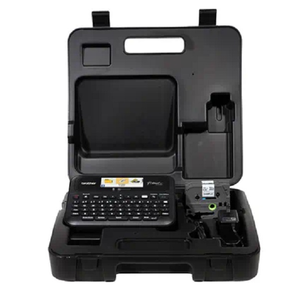 Brother PT-D610BTVP Business Professional Connected Label Maker (Compatible With TZe) (30 mm/sec) (180 x 360 dpi) (Widths 24mm) (Back Lighting) (Auto Cutter) (20 characters x 2 lines)
