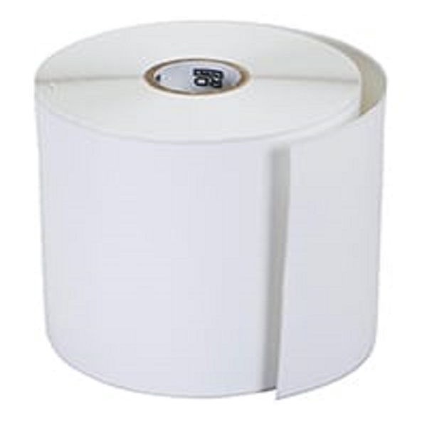 Brother DT Cont Premium Paper Label (4" Wide) (4" OD) (1" Core) (145.01'/Roll) (12 Rolls/Case)