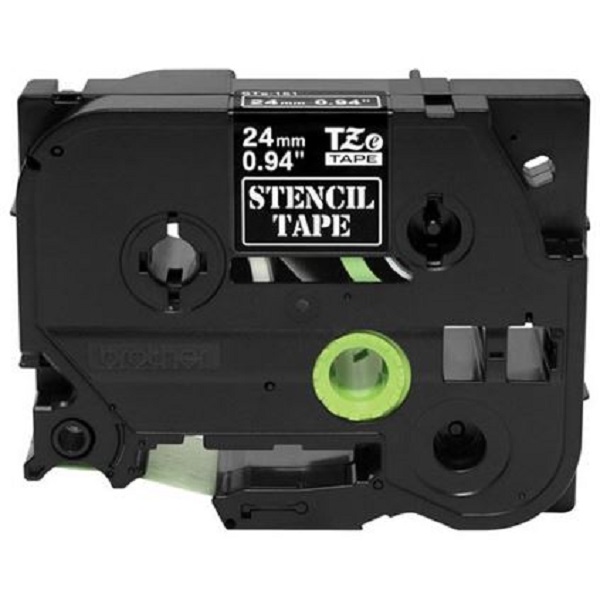 Brother PTE500, PTE510VP, PTE550W, PTE560BTVP, PTE800W, PTP700, PTP750WVP, PTP900c, PTP900Wc, PTP950NW, PTD600, PTD600VP Stencil Tape (0.7" x 9.8')