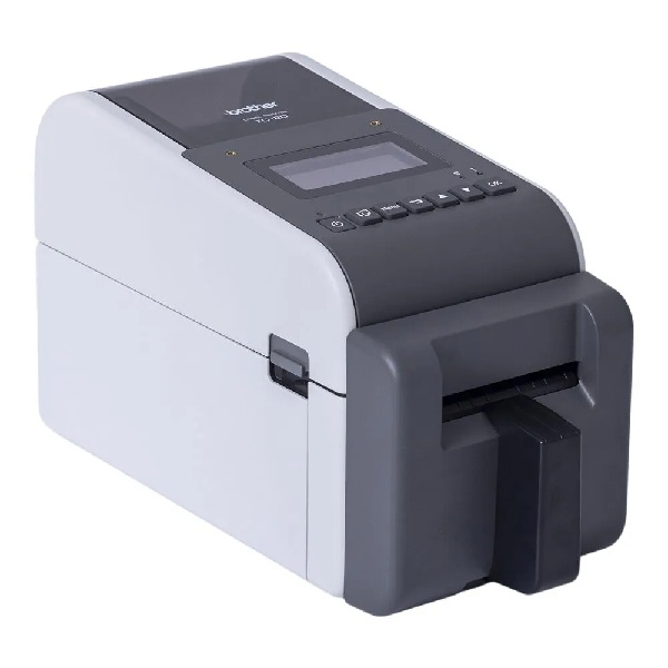 Brother TD2350DFC300 2.3" Desktop Linerless Printer, DT (300dpi) (6ips) (USB-C/Host-USB/Serial/LAN/WLAN/Bluetooth) (Cutter) (LCD) (2 Year Premier Warranty)