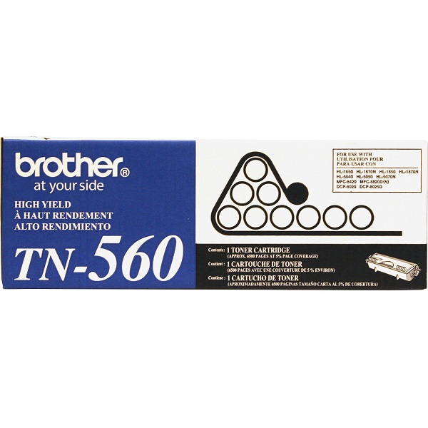 Brother DCP-8020 8025D HL-1650 1670N 1850 1870N 5040 5050 5070N MFC-8420 8820D 8820DN High Yield Toner Cartridge (6500 Yield)