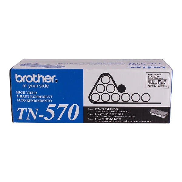 Brother DCP-8040, 8045D, HL-5140, 5150D, 5150DLT, 5170DN, 5170DLT, MFC-8220, 8440, 8640D, 8840D, 8840DN High Yield Toner Cartridge (6,700 Yield)