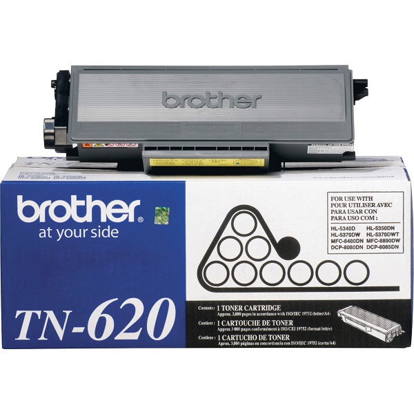 Brother HL-5340D, 5350DN, 5370DW, 5370DWT, DCP-8080DN, 8085DN, MFC-8480DN, 8680DN, 8690DW, 8890DW Toner Cartridge (3,000 Yield)
