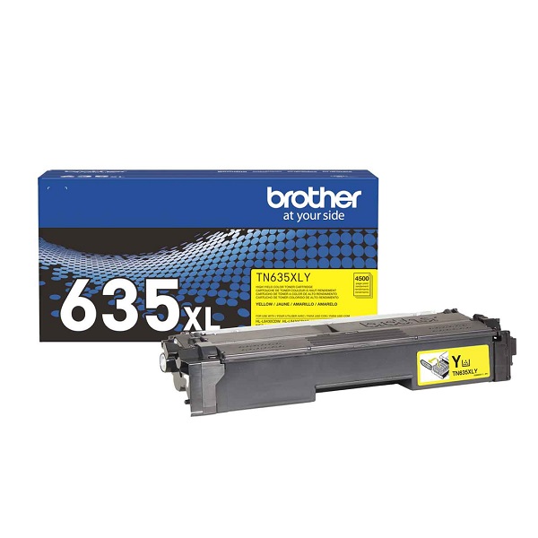 Brother HL-L8430CDW, HL-L8430CDWT, HL-L8570CDW, MFC-L8730CDW, MFC-L8930CDW, MFC-L8970CDW, MFC-EX575 High Yield Yellow Toner Cartridge (4,500 Yield)