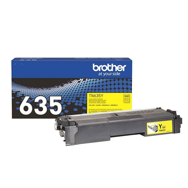 Brother HL-L8430CDW, HL-L8430CDWT, HL-L8570CDW, MFC-L8730CDW, MFC-L8930CDW, MFC-L8970CDW, MFC-EX575 Yellow Toner Cartridge (1,800 Yield)