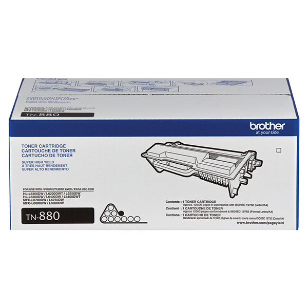 Brother HL-L6200, L6250DW, L6300DW, L6400, L6400DWX, MFC-L6700DW, L6750DW, L6800DW, L6900DW Super High Yield Toner Cartridge (12,000 Yield)