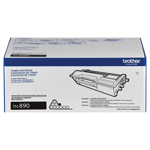 Brother HL-L6400DW, L6400DWT, L6400DWX, MFC-L6900DW Ultra High Yield Toner Cartridge (20,000 Yield)